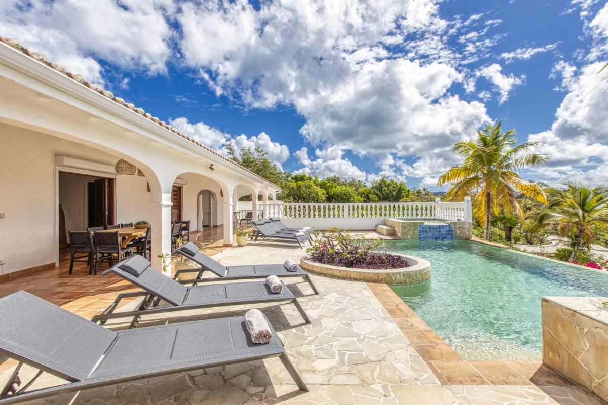 4 Location villa Terres Basses Saint Martin_piscine
